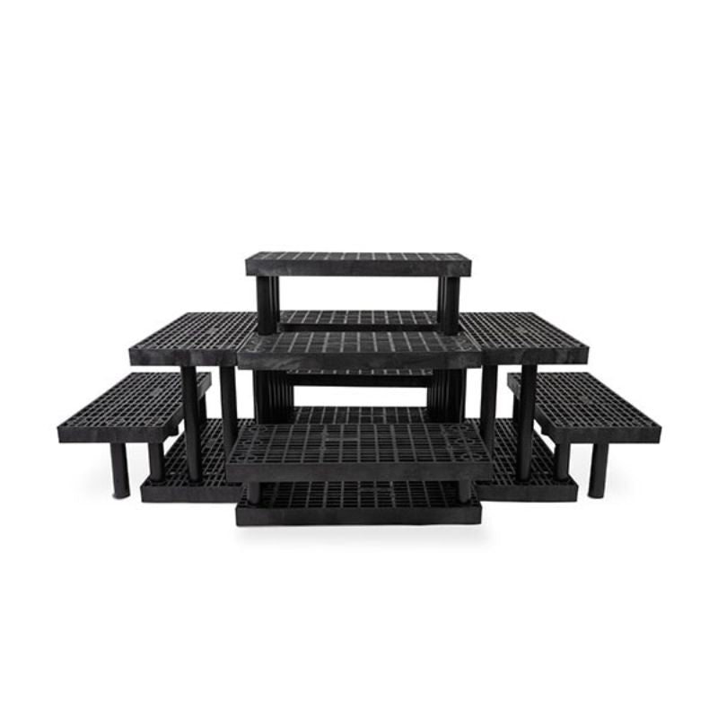 Benchmaster™ Pyramid Island Display - Greenhouse Megastore