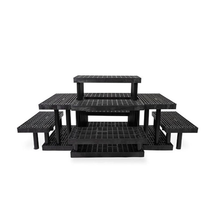 Benchmaster™ Pyramid Island Display - Greenhouse Megastore