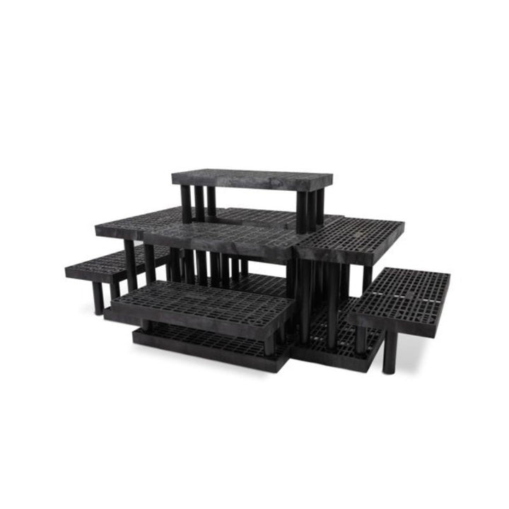 Benchmaster™ Pyramid Island Display - Greenhouse Megastore