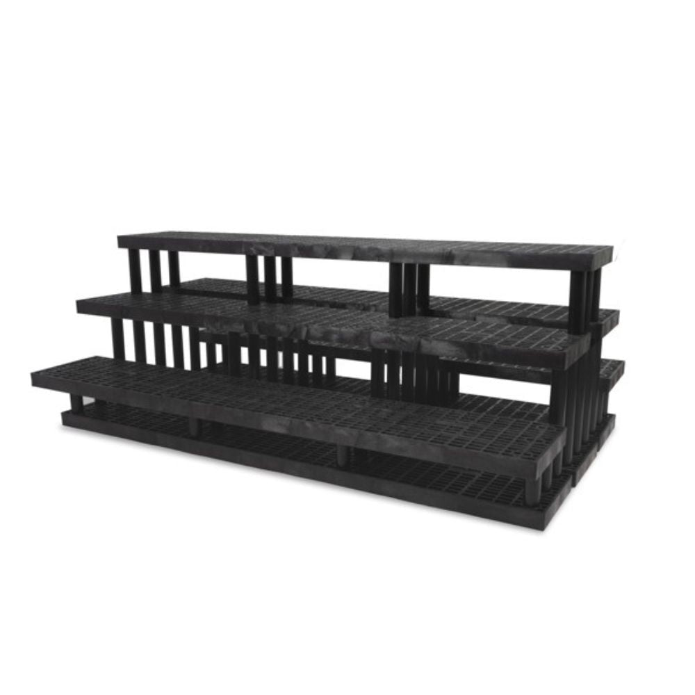 Benchmaster™ Tri-Level Pyramid Display - Greenhouse Megastore