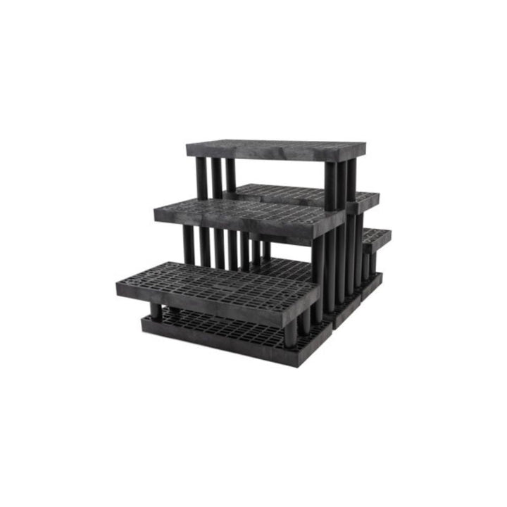 Benchmaster™ Tri-Level Pyramid Display - Greenhouse Megastore