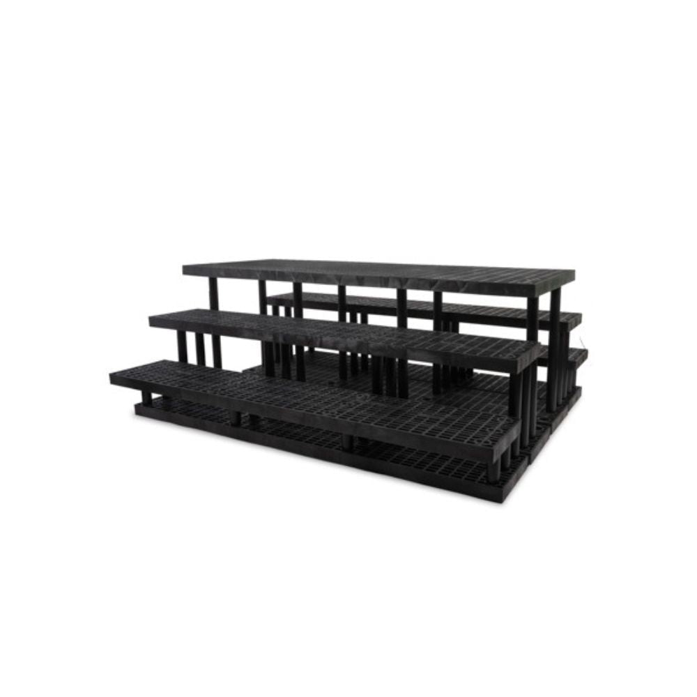 Benchmaster™ Tri-Level Pyramid Display - Greenhouse Megastore
