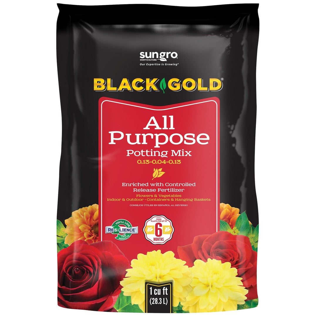Black Gold® All Purpose Potting Soil Mix - Greenhouse Megastore