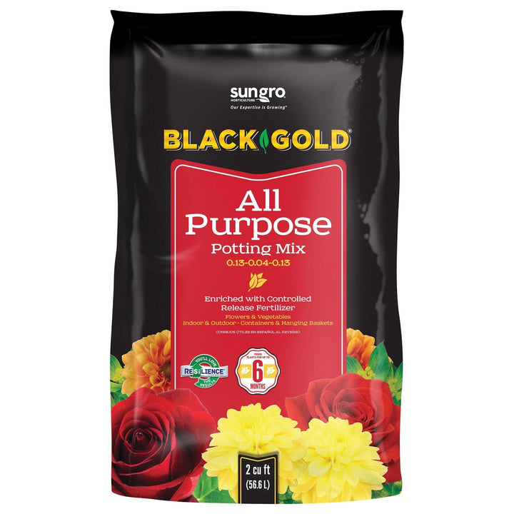 Black Gold® All Purpose Potting Soil Mix - Greenhouse Megastore