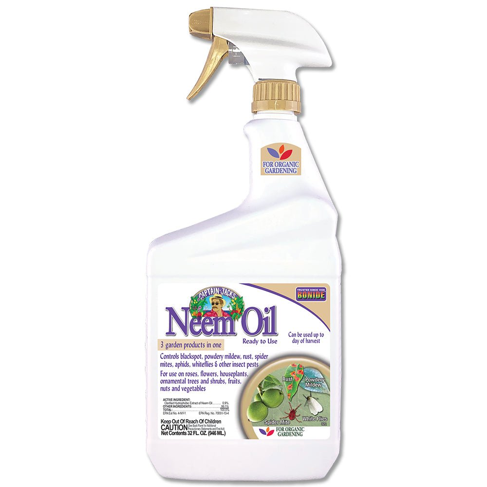 neem oil castile soap insecticide Bonide Captain Jack's Neem Oil Insecticide