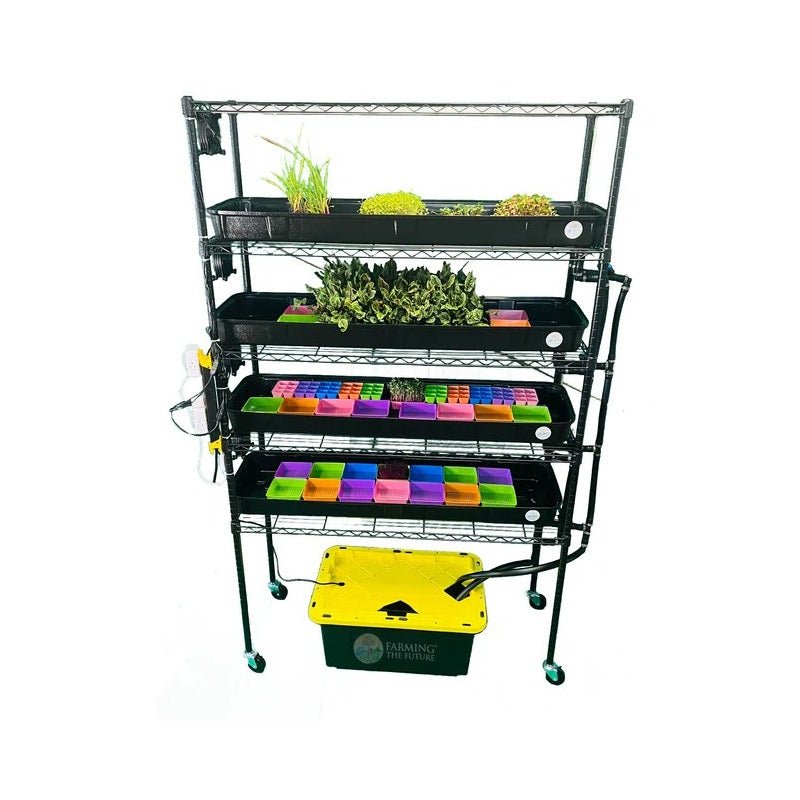 Classroom Hydroponics System - STEM Grow Rack - Greenhouse Megastore