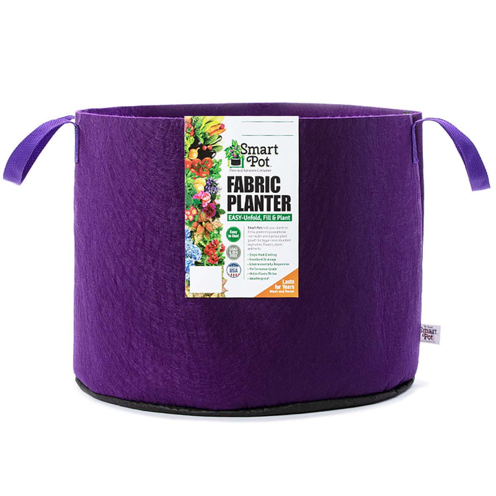 Smart Pot® Bright Violet Fabric Planters