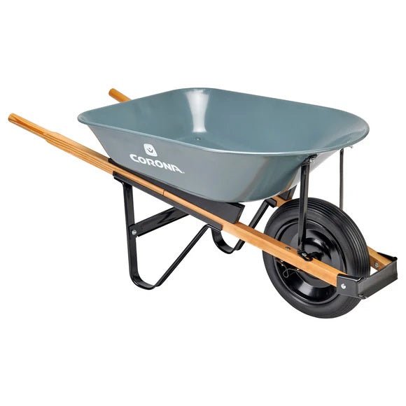 Corona® 5 Cu. Ft. Steel Wheelbarrow - Greenhouse Megastore