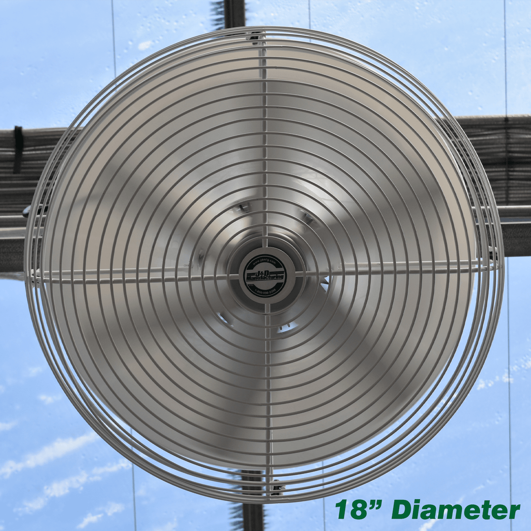 Destratifier 18 in. Vertical Fan - Greenhouse Megastore