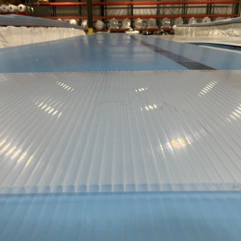 Easy Ship 8 mm SolarSoft Twinwall Polycarbonate Panel - Greenhouse Megastore