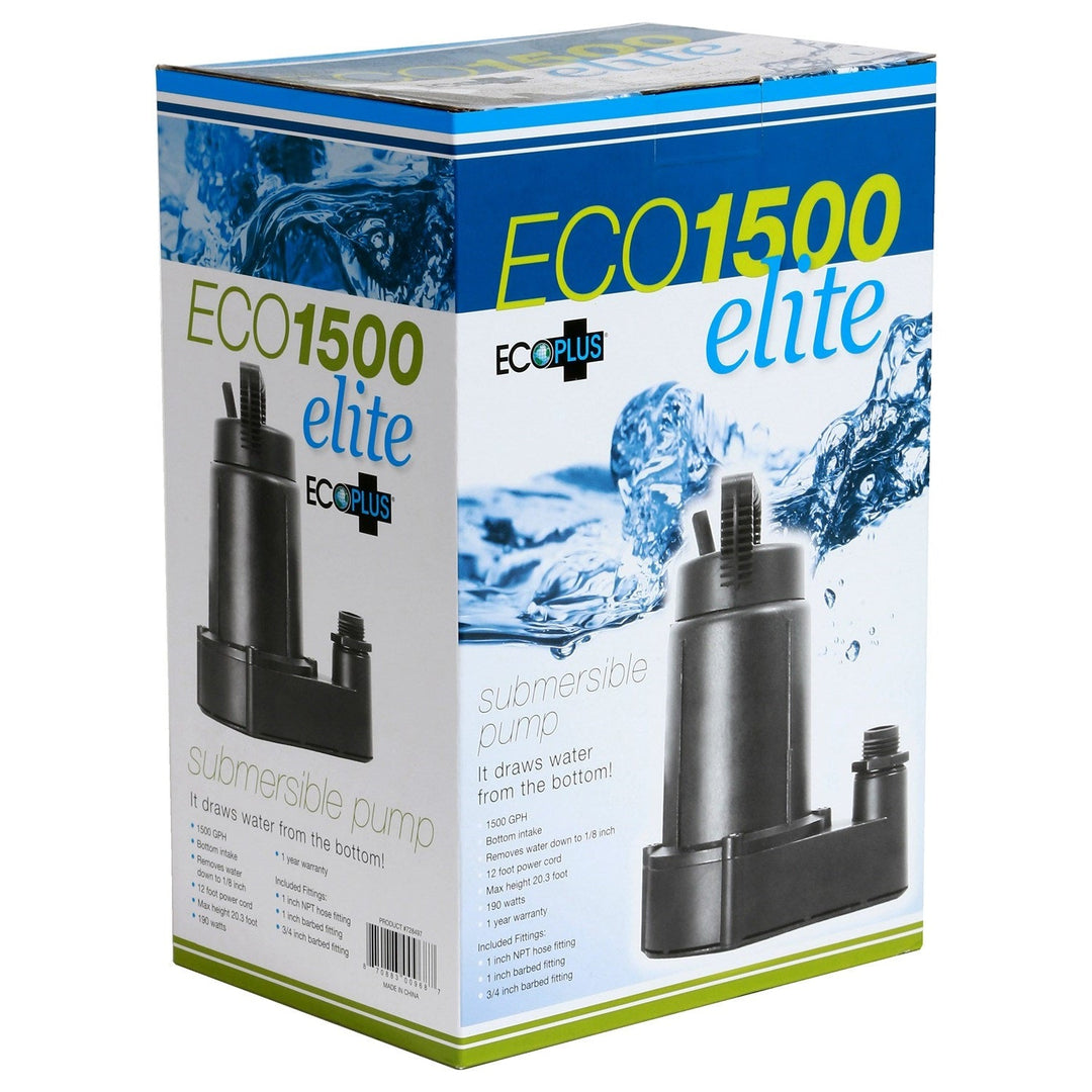 EcoPlus® 1500 Elite Submersible Pump - Greenhouse Megastore