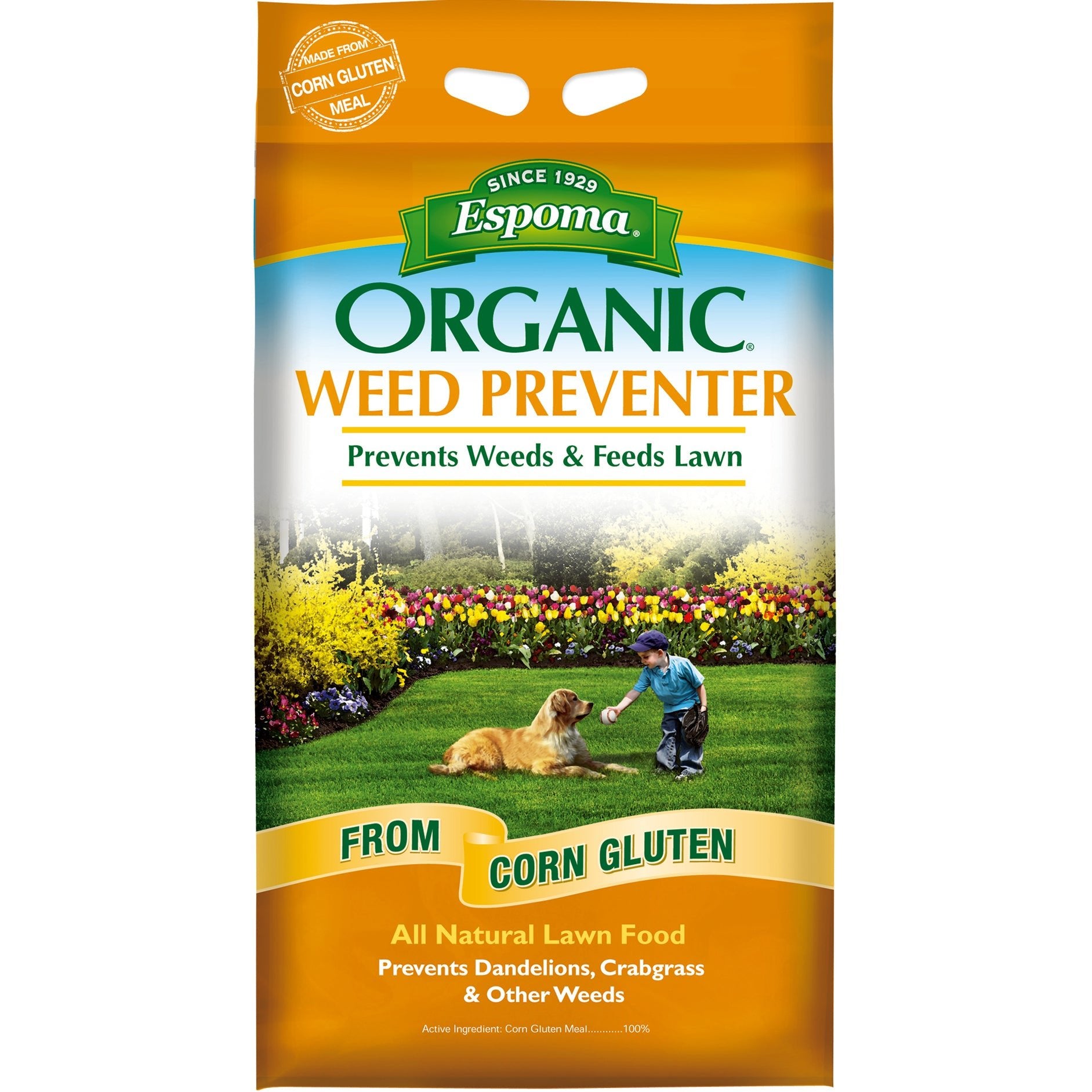 Espoma Organic Weed Preventer Lawn Food