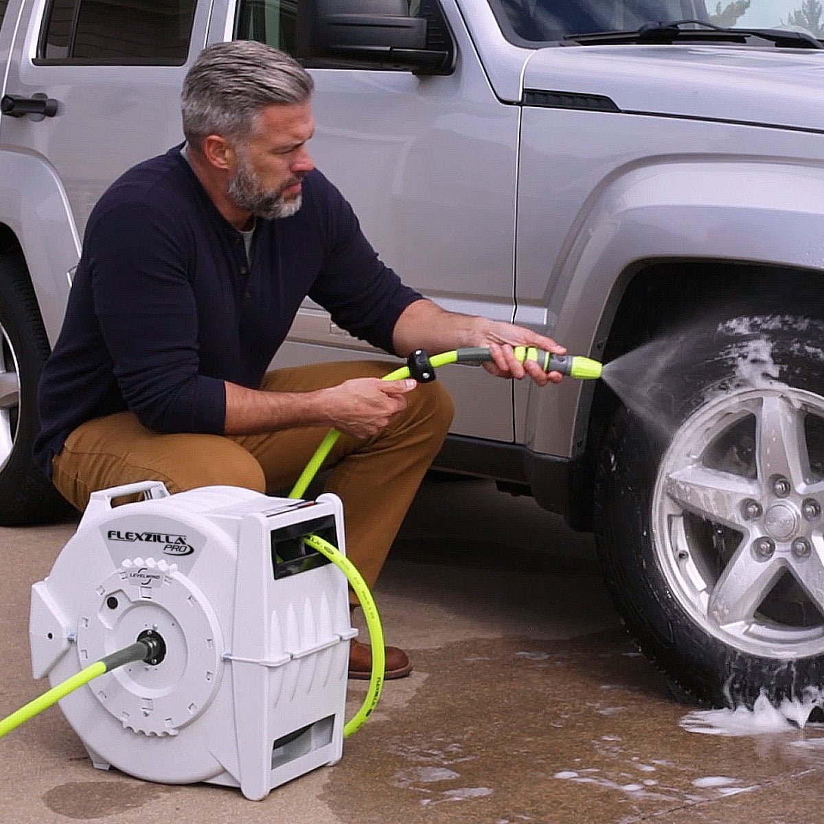 Flexzilla® Pro Retractable Water Hose Reel - Greenhouse Megastore