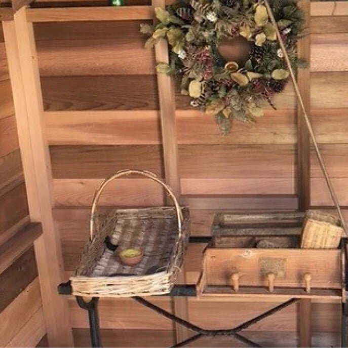 Gabriel Ash Classic Grow & Store Greenhouse Kit with Tempered Glass Panels and Red Cedar Wood Frame - Greenhouse Megastore