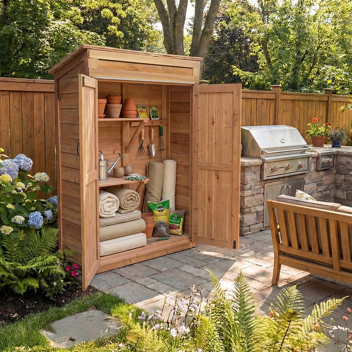 Garden Chalet Shed 4x2 - Greenhouse Megastore