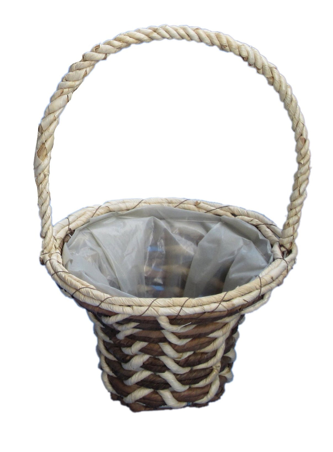Gardener Select® Leaf Rope Rattan Basket Set - Greenhouse Megastore