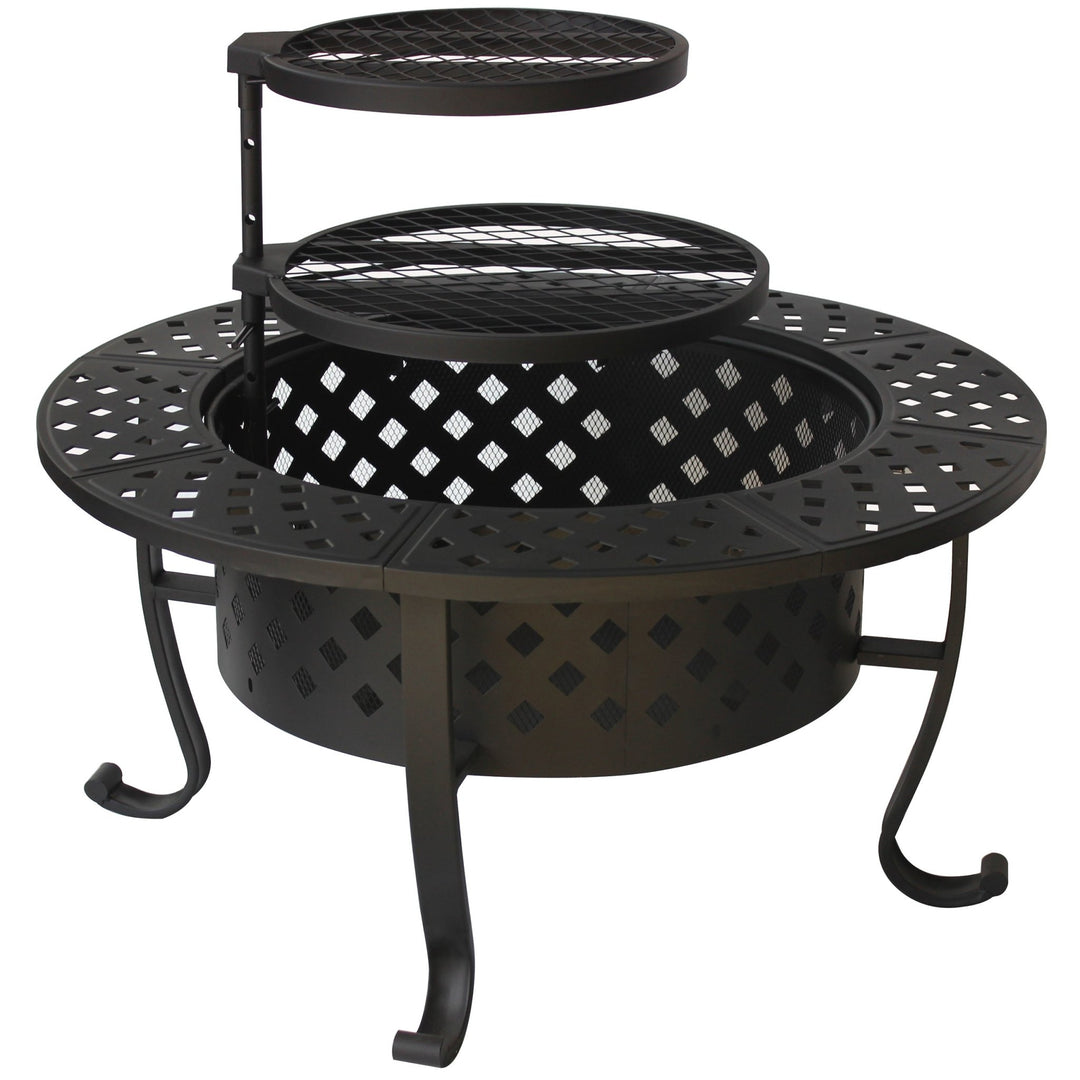 Gardener Select® Round Fire Pit Table - Greenhouse Megastore