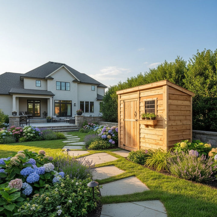 GardenSaver Lean - to Shed 8x4, Single Door - Greenhouse Megastore