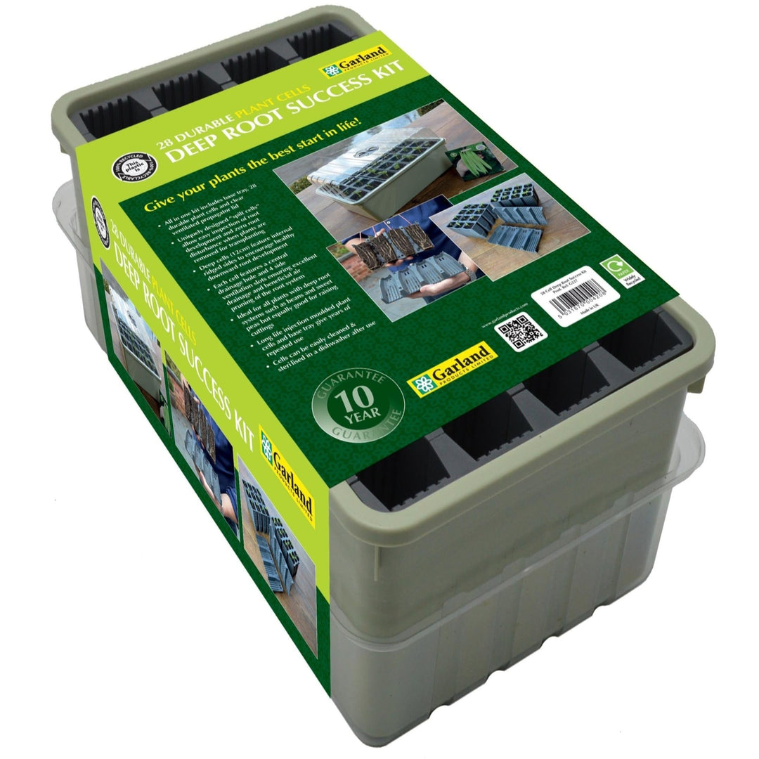 Garland 28 Cell Deep Root Success Kit - Greenhouse Megastore