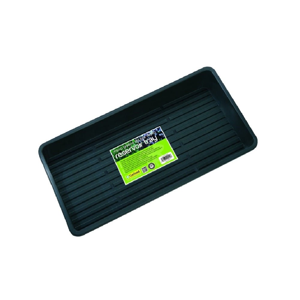 Garland Microgreens Double Depth Reservoir Tray No Holes - Greenhouse Megastore