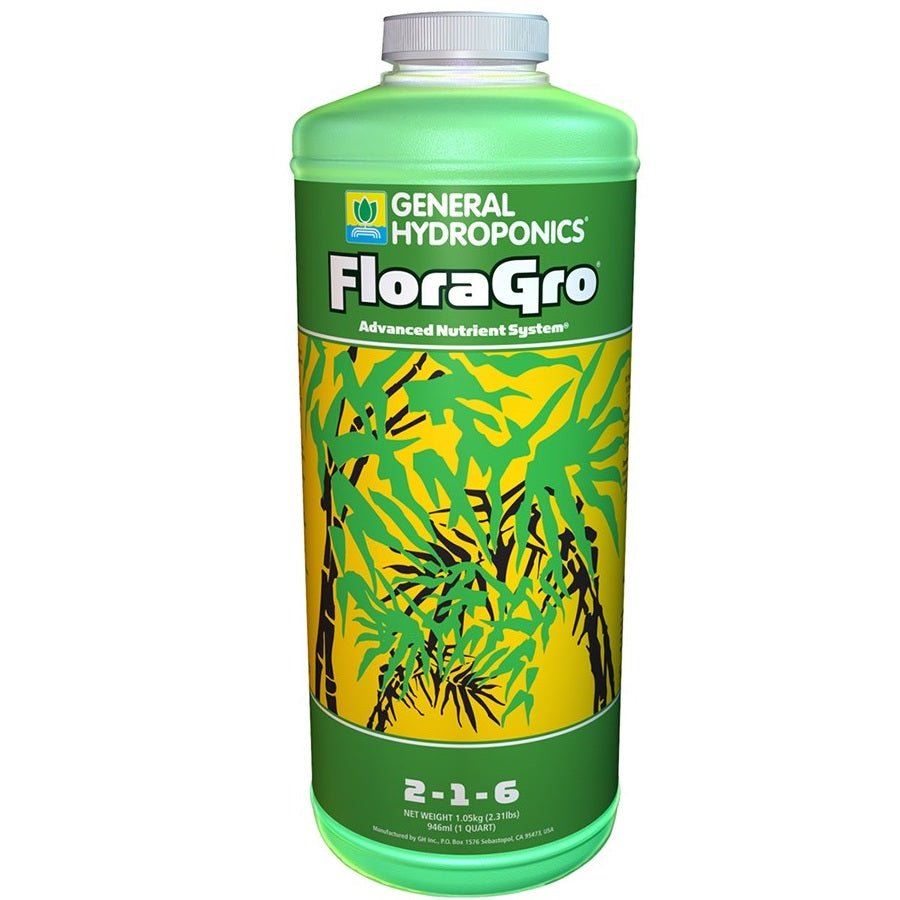 General Hydroponics® FloraGro® 2 - 1 - 6 - Greenhouse Megastore