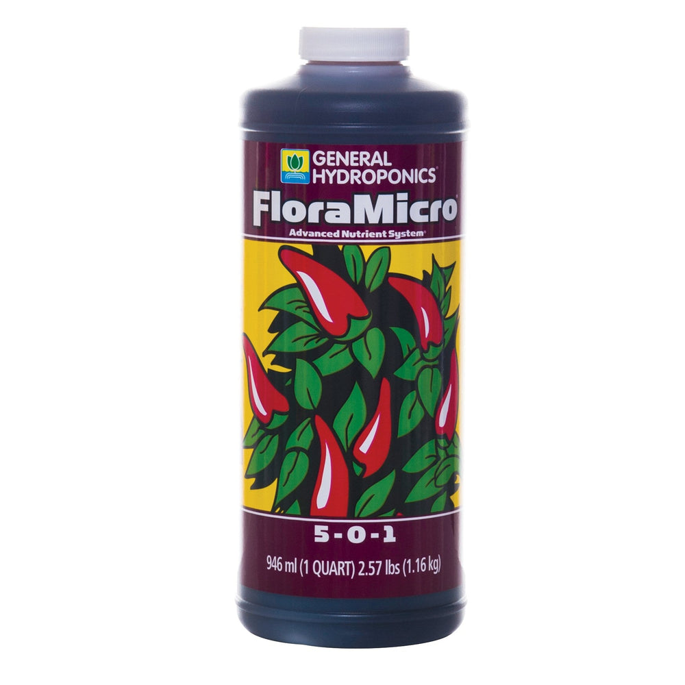 General Hydroponics® FloraMicro® 5 - 0 - 1 - Greenhouse Megastore