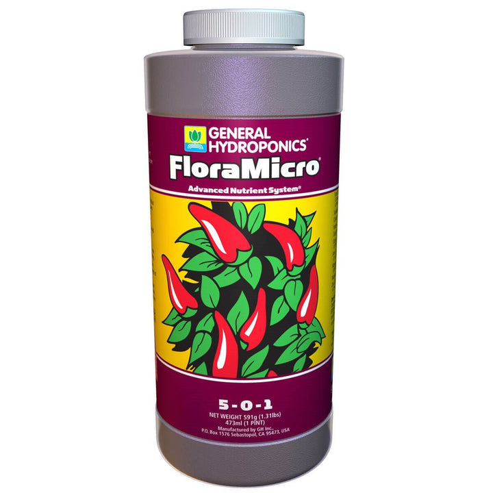 General Hydroponics® FloraMicro® 5 - 0 - 1 - Greenhouse Megastore