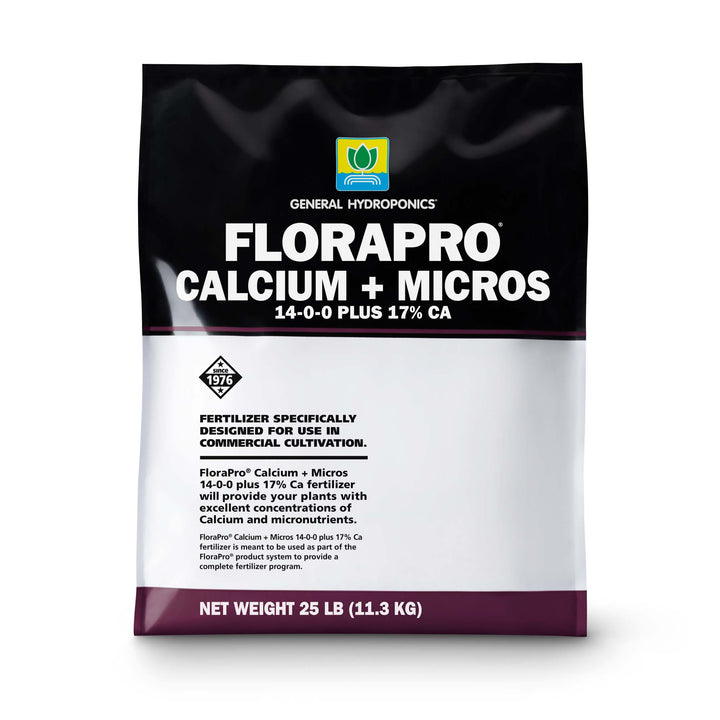 General Hydroponics® FloraPro™ Calcium + Micros 14 - 0 - 0 - Greenhouse Megastore