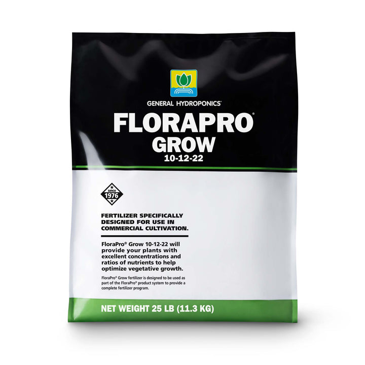 General Hydroponics® FloraPro™ Grow 10 - 12 - 22 - Greenhouse Megastore