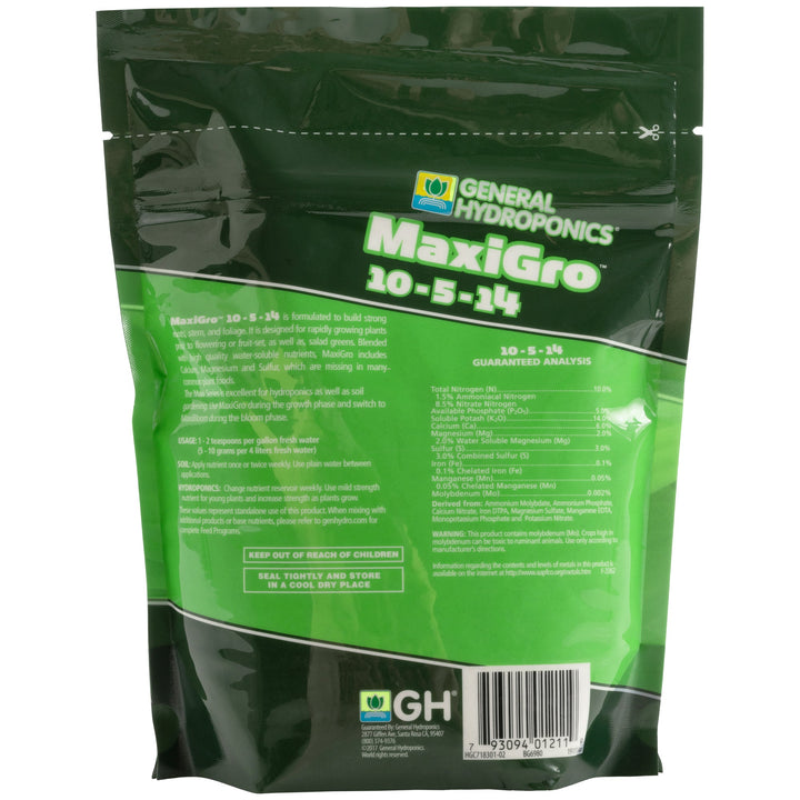 General Hydroponics® MaxiGro™ 10 - 5 - 14 - Greenhouse Megastore