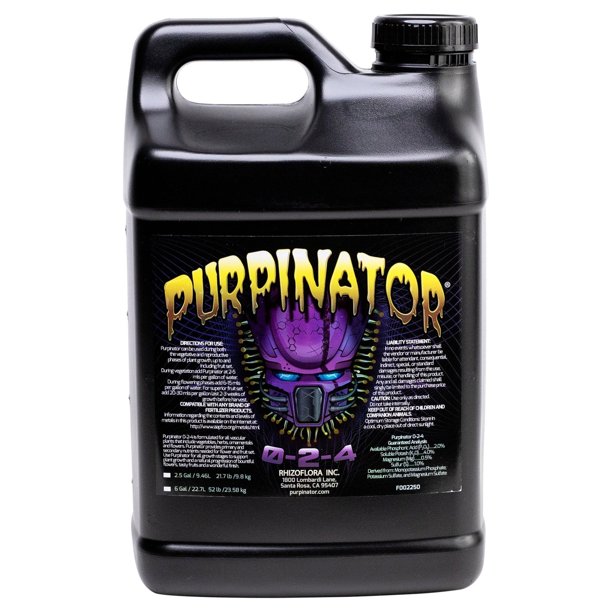 General Hydroponics Purpinator® 0-2-4 - Greenhouse Megastore