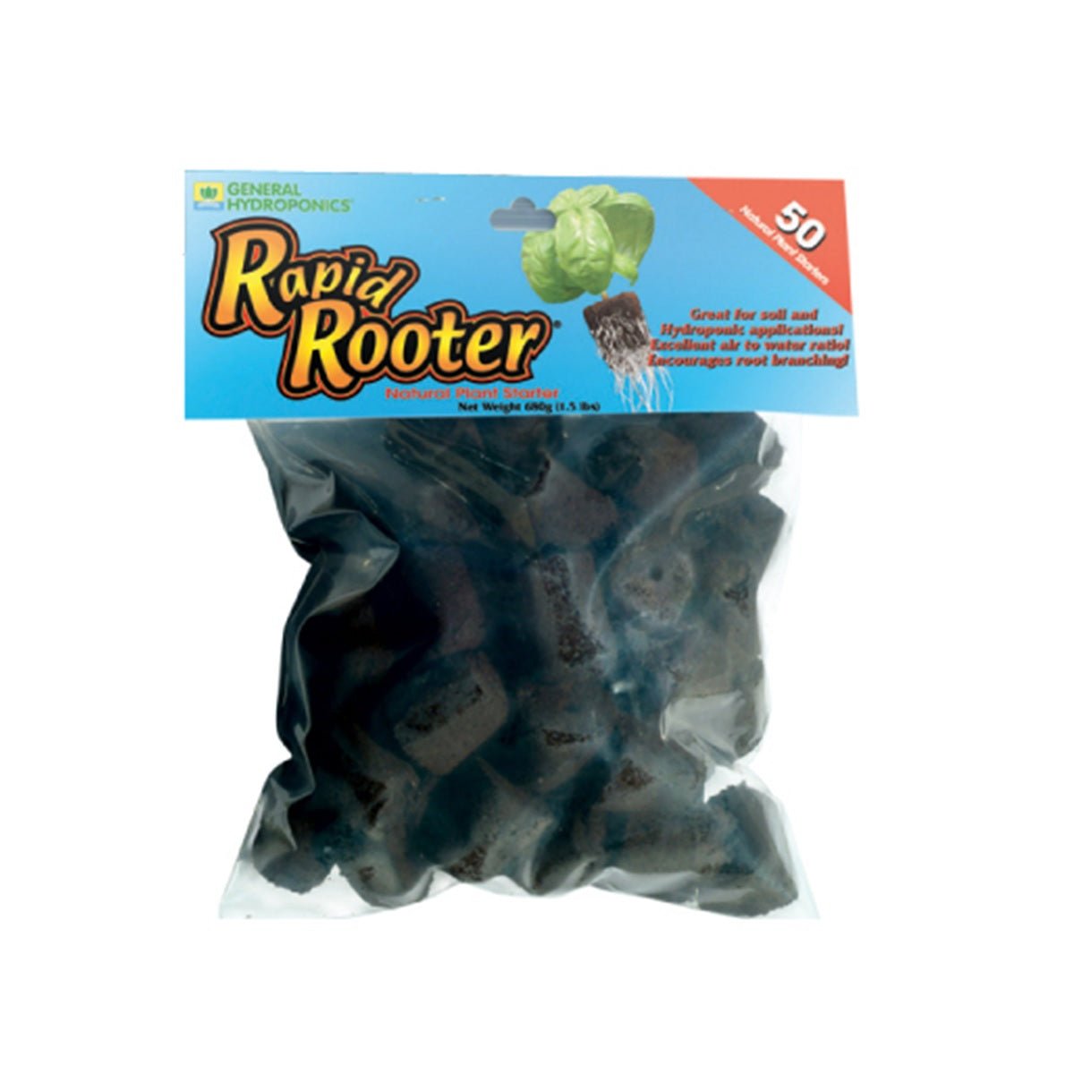 General Hydroponics® Rapid Rooter® Grow Plugs - Greenhouse Megastore