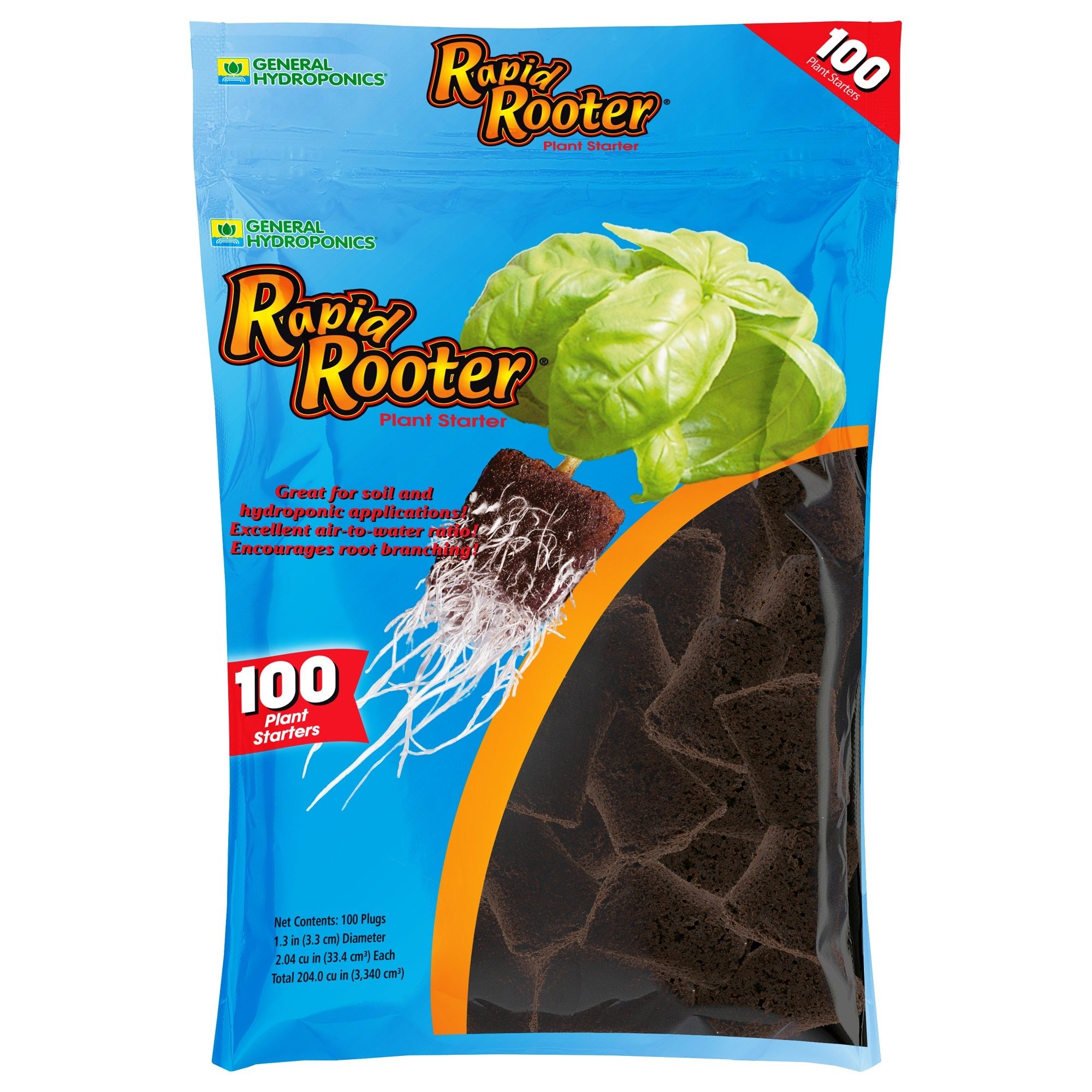 General Hydroponics® Rapid Rooter® Grow Plugs - Greenhouse Megastore