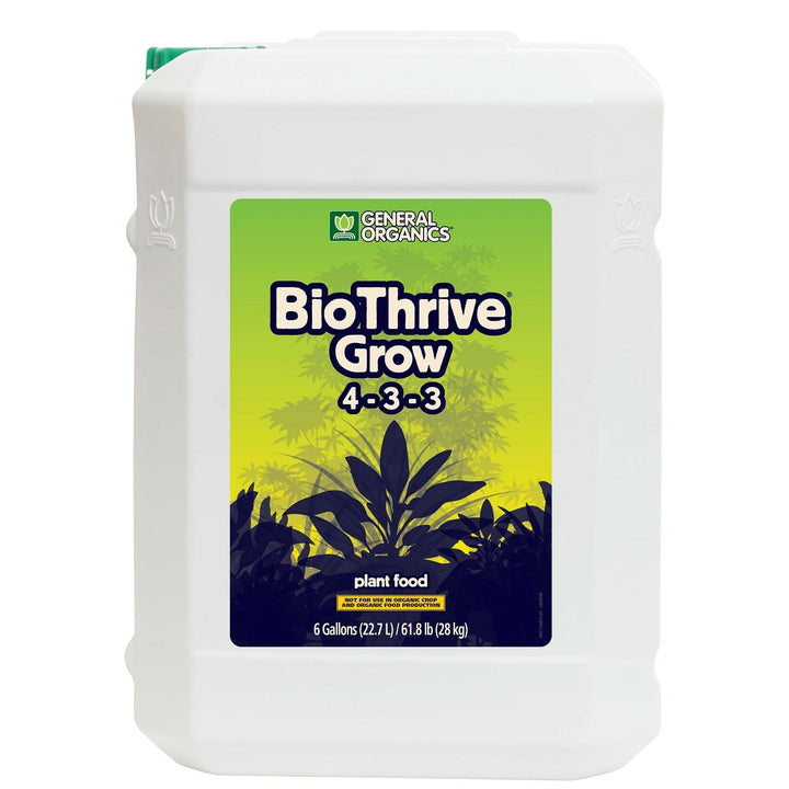 General Organics® BioThrive® Grow 4 - 3 - 3 - Greenhouse Megastore