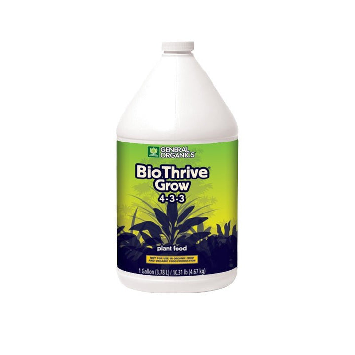 General Organics® BioThrive® Grow 4 - 3 - 3 - Greenhouse Megastore
