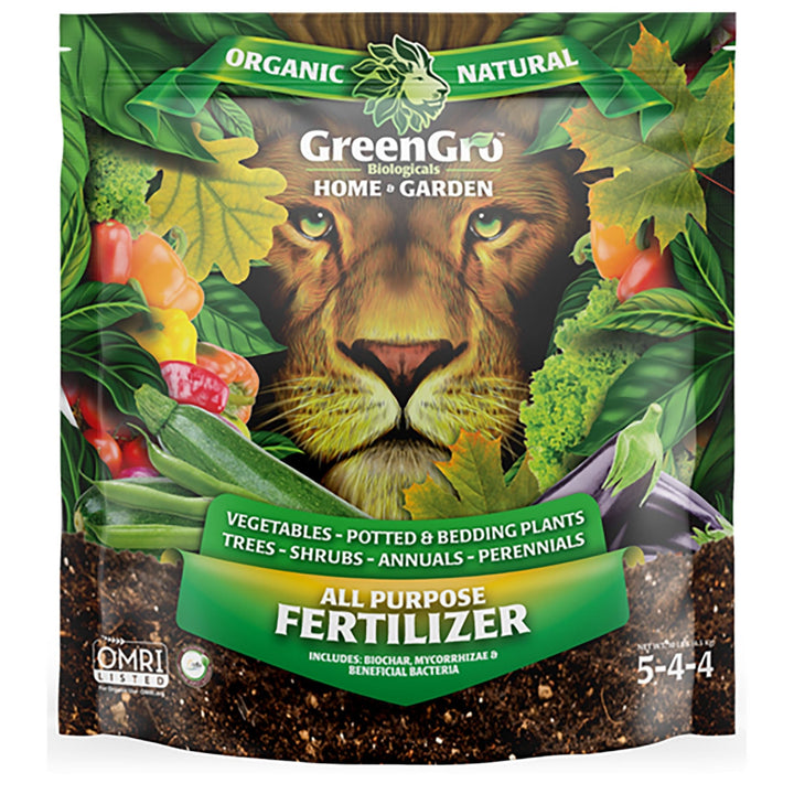 GreenGro™ Home & Garden 5 - 4 - 4 All - Purpose Fertilizer - Greenhouse Megastore