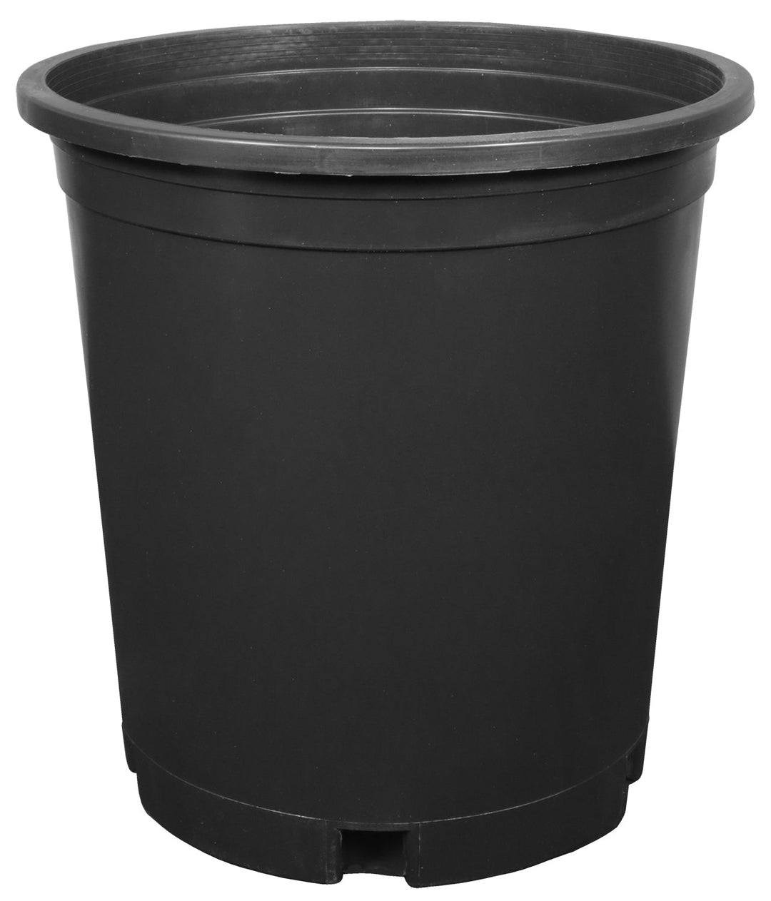 Gro Pro® 10 Pack Premium Tall Round Black Nursery Pot - Greenhouse Megastore