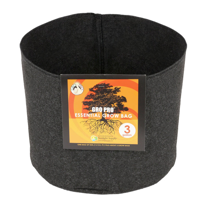 Gro Pro® Essential Round Fabric Grow Pot - Greenhouse Megastore