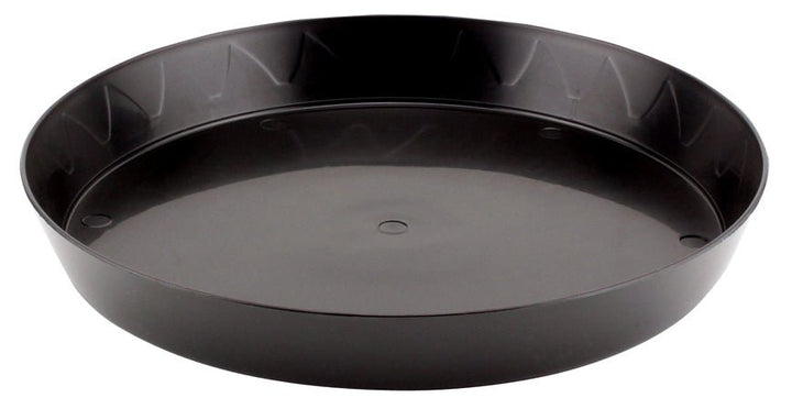 Gro Pro® Heavy-Duty Black Plastic Saucer - Greenhouse Megastore