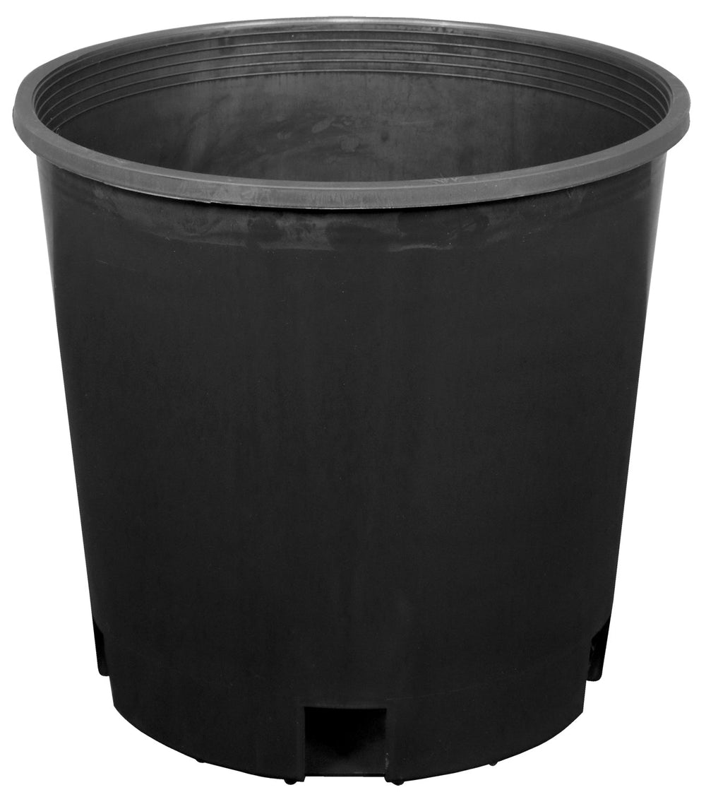 Gro Pro® Premium Round Black Nursery Pot - Greenhouse Megastore