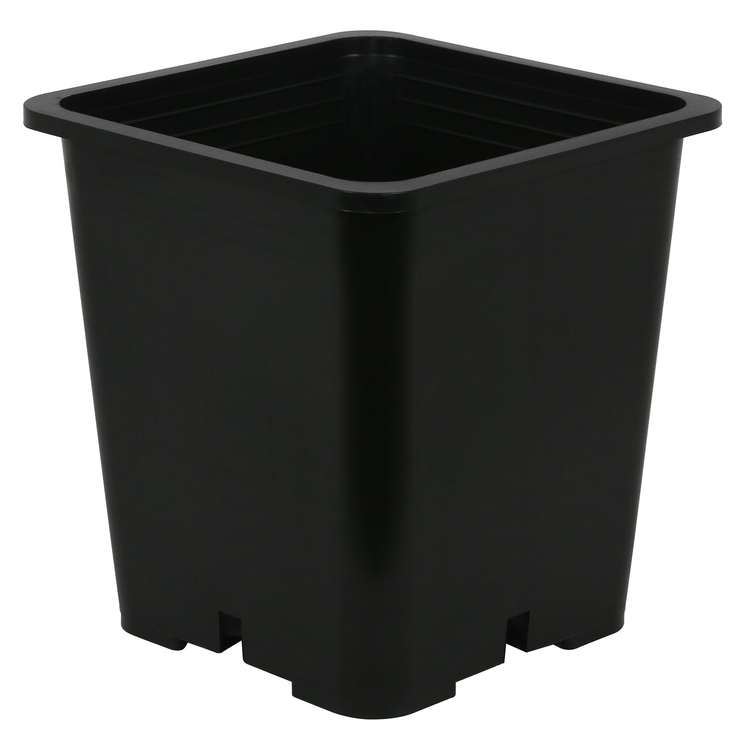 Gro Pro® Premium Square Black Nursery Pot - Greenhouse Megastore