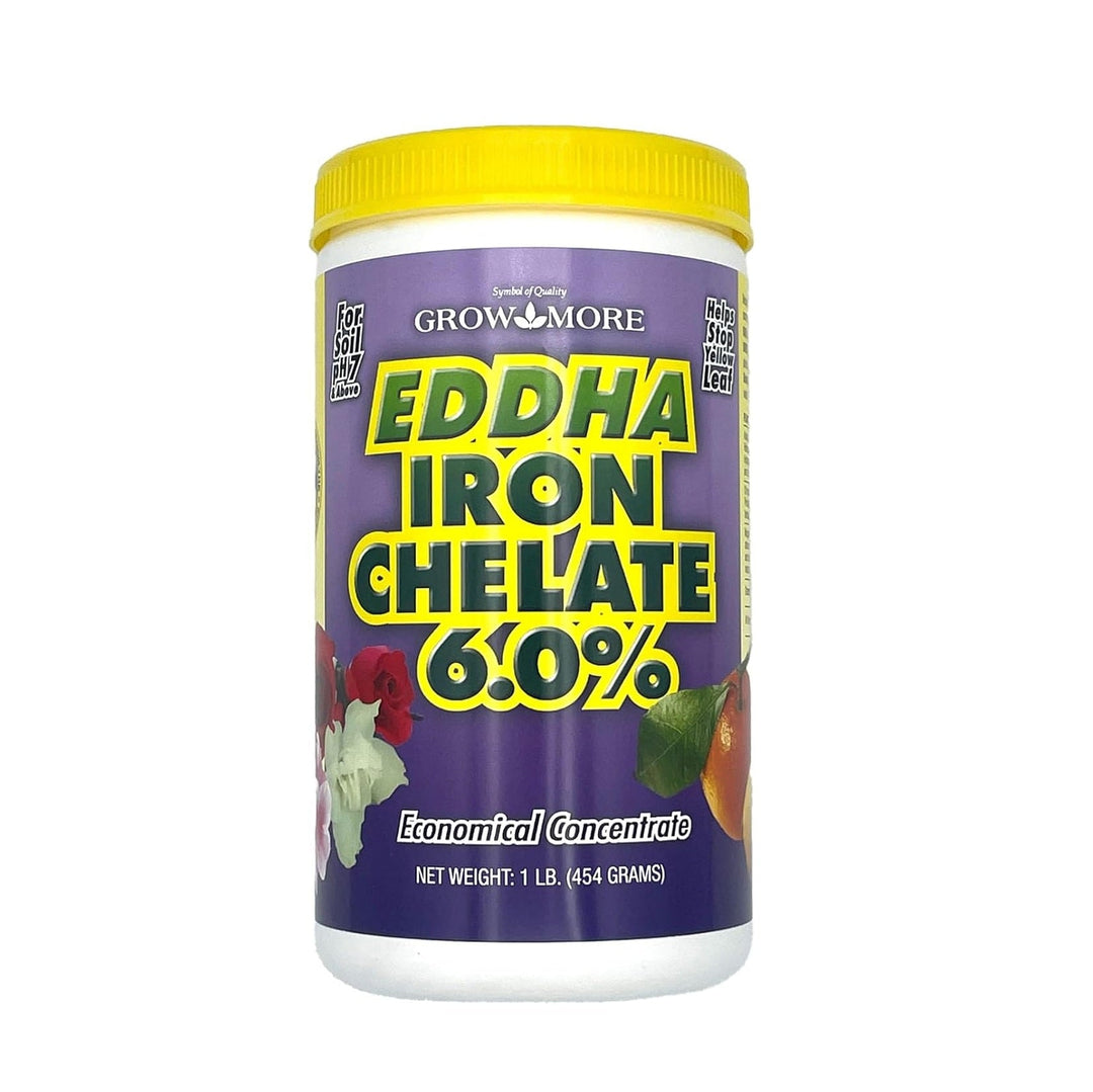 Grow More® Eddha Iron Chelate 6% - Greenhouse Megastore