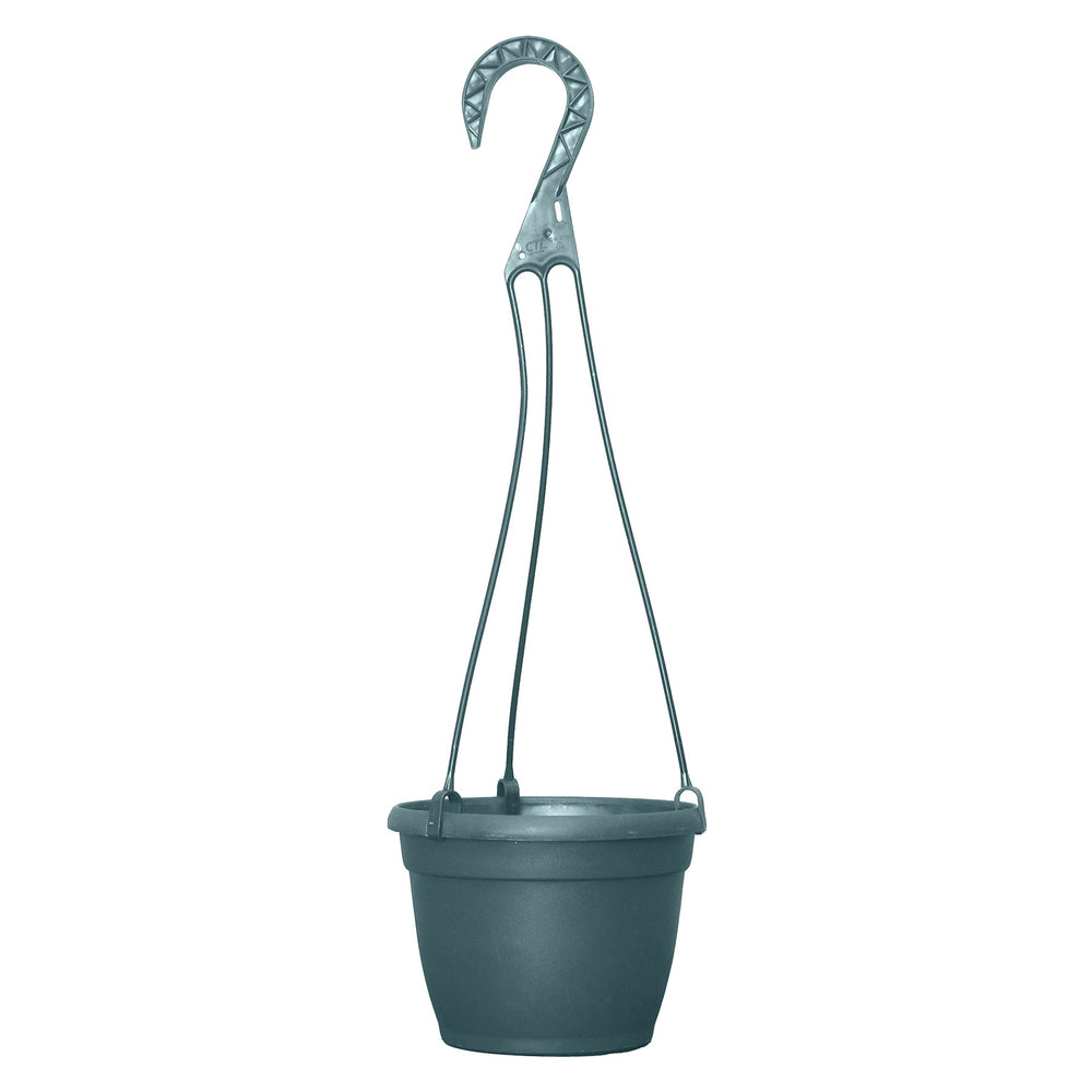 belavi hanging basket planter Grower Select 06.00 Bella Hanging Basket With Hanger, Cotton White , 6in OD x 4.4in H x 4.0in BD , 1.2 Liters, 0.3 Gallon