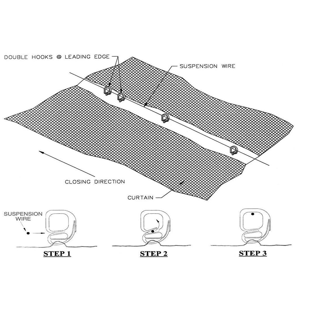 Interior Shade Cloth Kit - Greenhouse Megastore