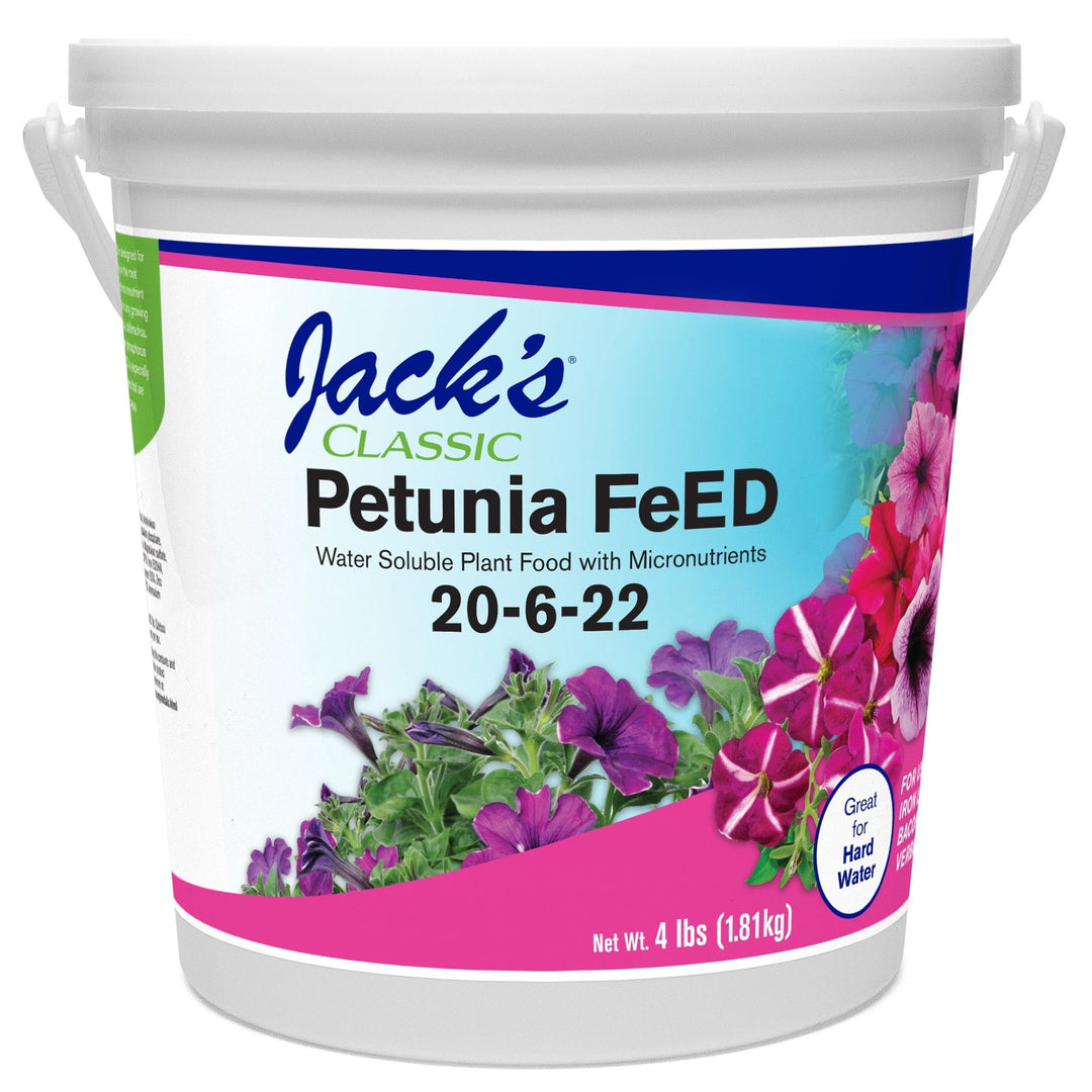 Jack's Classic Petunia FeED 20 - 6 - 22 - Greenhouse Megastore