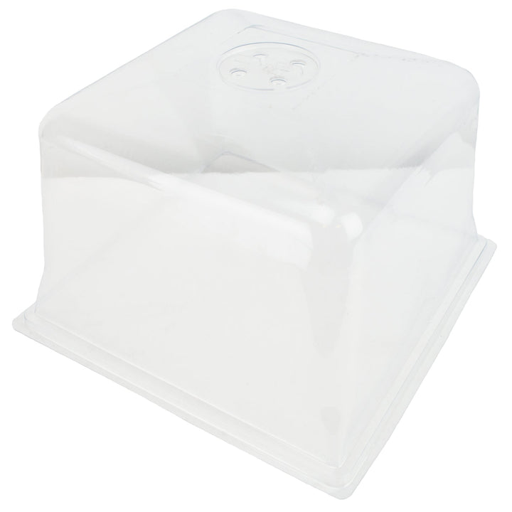 Landmark Plastic Half Dome with Tray - Pack of 4 - Greenhouse Megastore