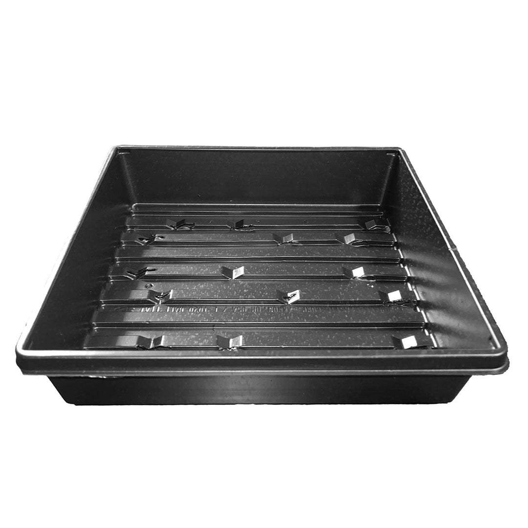 Landmark Plastic Half Dome with Tray - Pack of 4 - Greenhouse Megastore