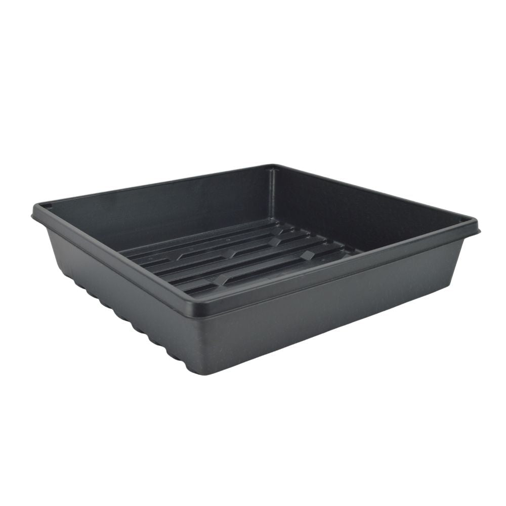 Landmark Plastic Half Dome with Tray - Pack of 4 - Greenhouse Megastore