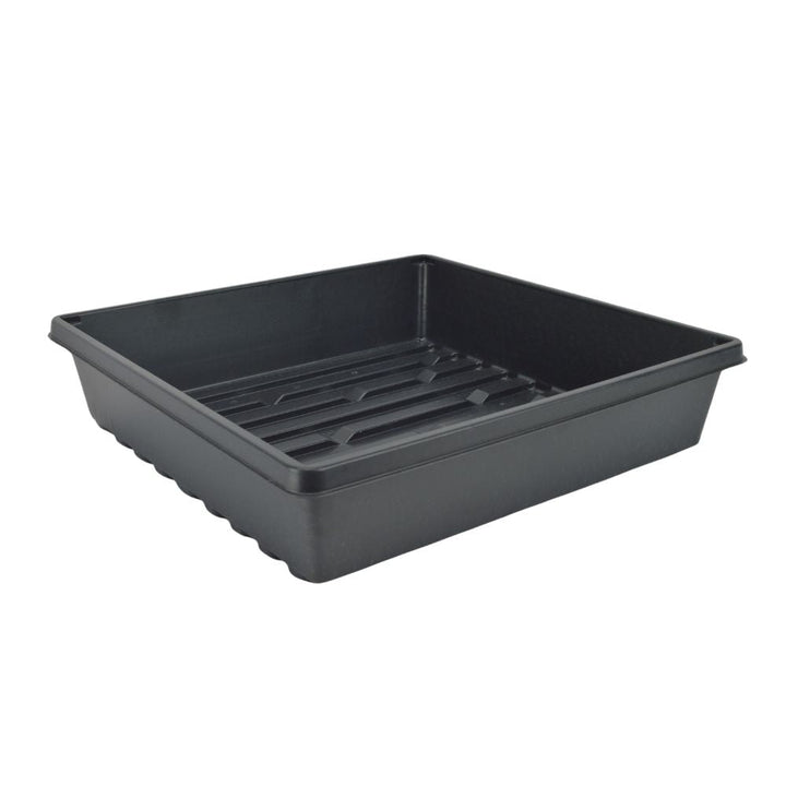 Landmark Plastic Half Dome with Tray - Pack of 4 - Greenhouse Megastore