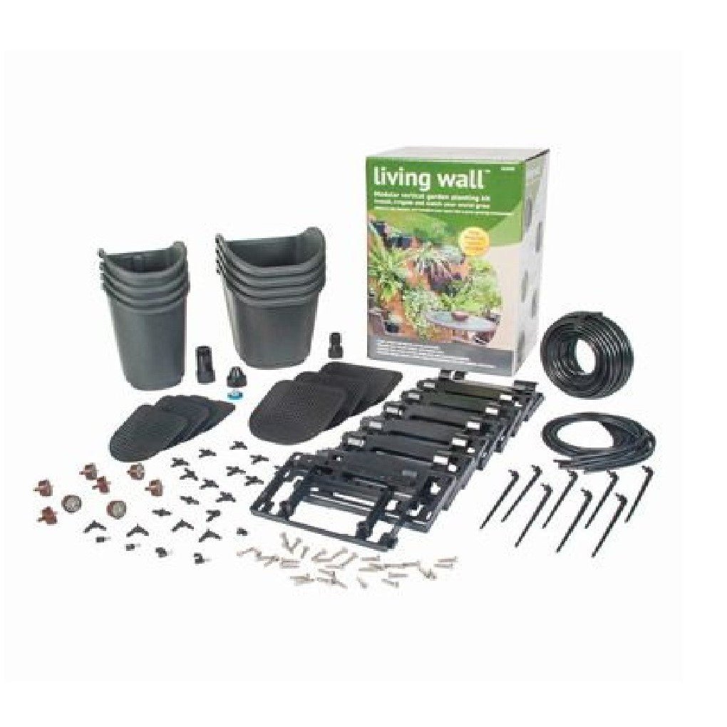 vertical succulent garden kit Living Wall Modular Vertical Garden Kit – Greenhouse Megastore